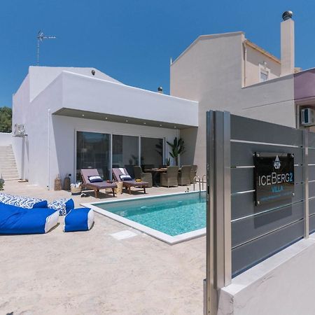 Villa Iceberg 2 With Pool Kalamaki  Buitenkant foto